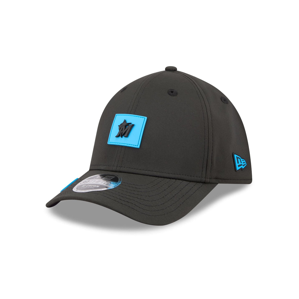 Miami Marlins 2026 Clubhouse 39THIRTY M-Crown Stretch Fit Hat