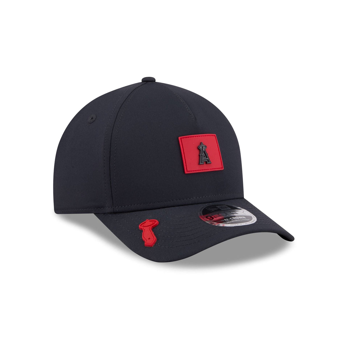 Los Angeles Angels 2026 Clubhouse 9FORTY M-Crown A-Frame Snapback Hat