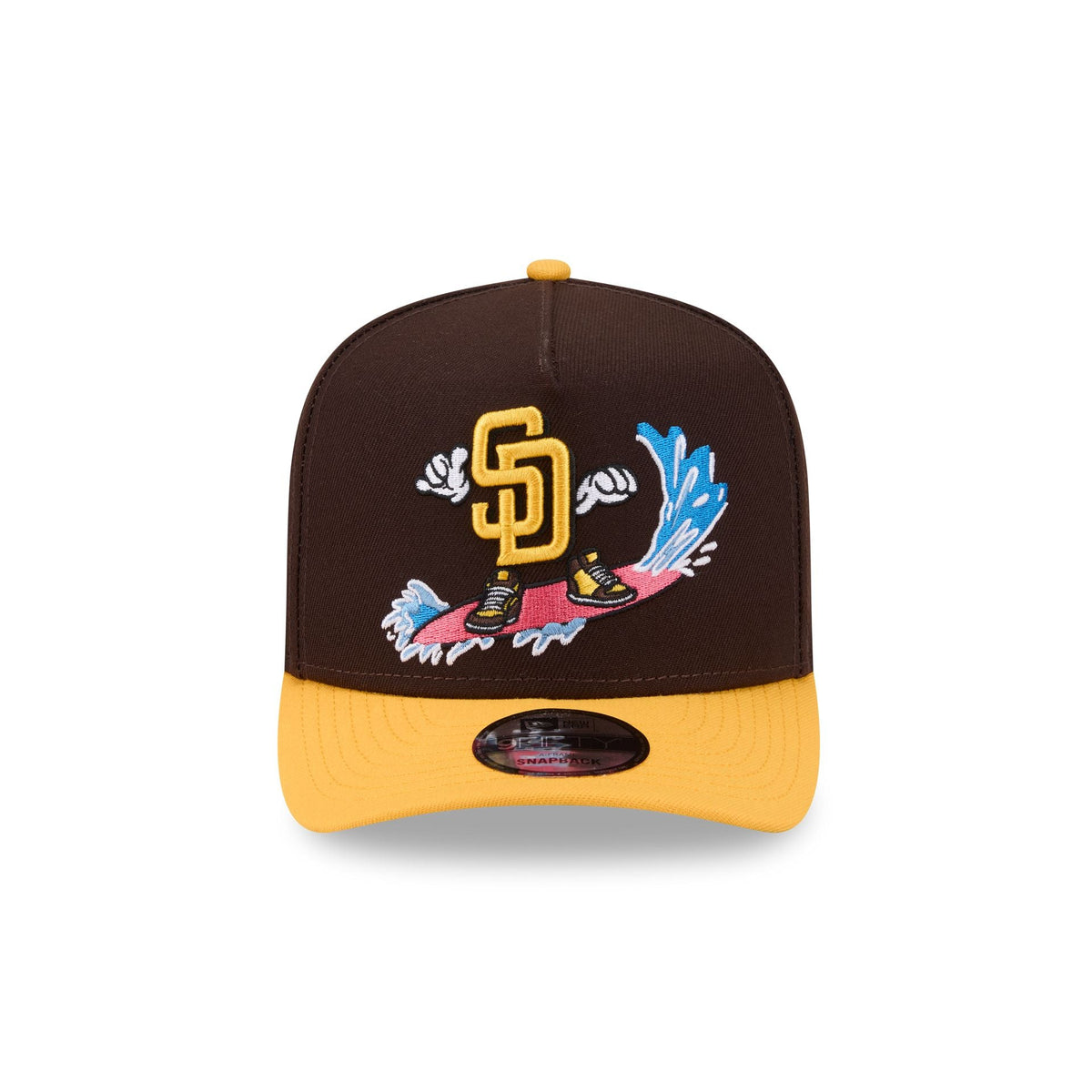 San Diego Padres Cartoon 9FIFTY A-Frame Snapback Hat