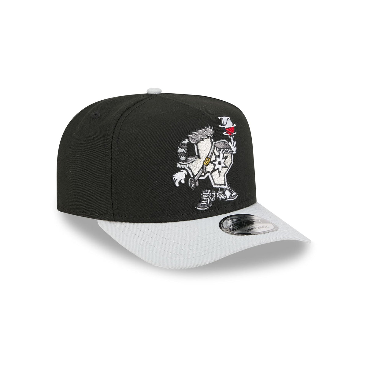 San Antonio Spurs Cartoon 9FIFTY A-Frame Snapback Hat