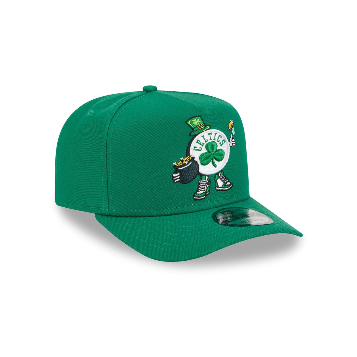 Boston Celtics Cartoon 9FIFTY A-Frame Snapback Hat