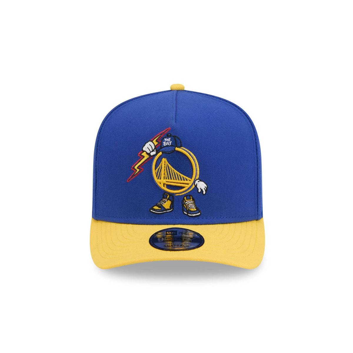 Golden State Warriors Cartoon 9FIFTY A-Frame Snapback Hat