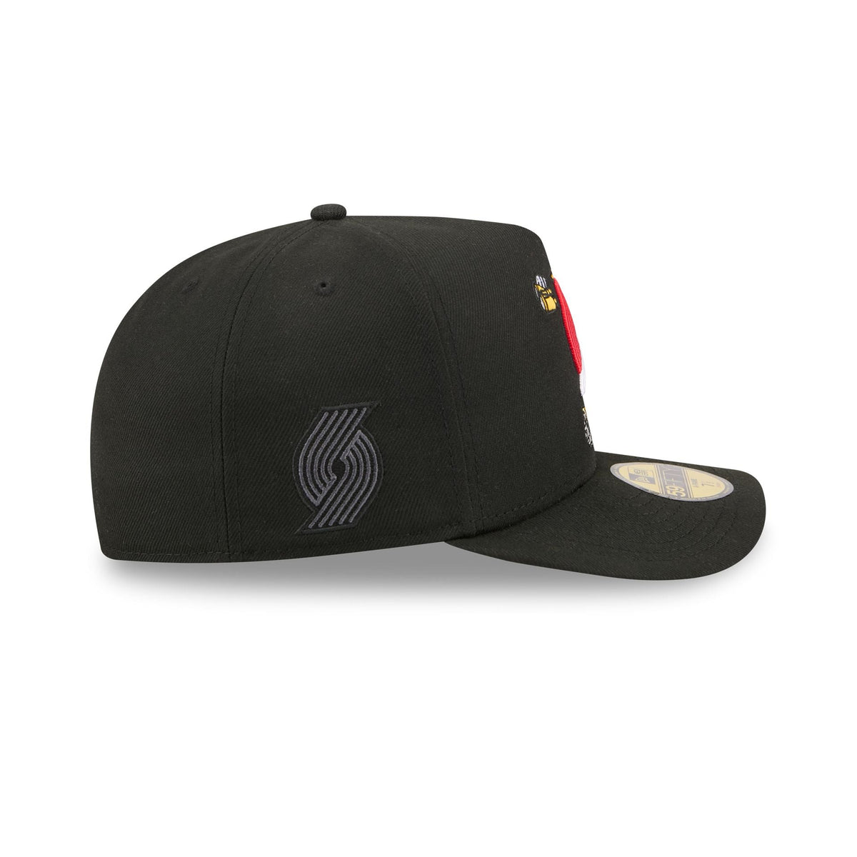 Portland Trail Blazers Cartoon 59FIFTY A-Frame Fitted Hat