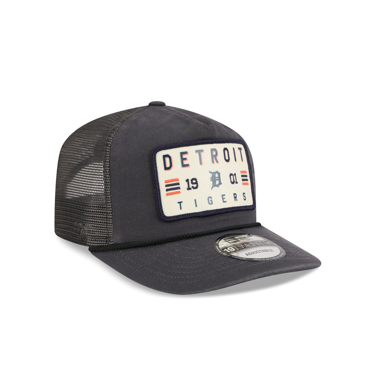 Detroit Tigers Washed Graphite 19TWENTY Trucker Hat