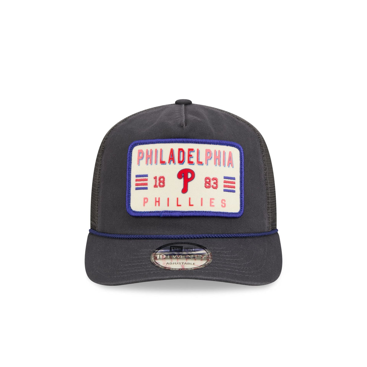 Philadelphia Phillies Washed Graphite 19TWENTY Trucker Hat