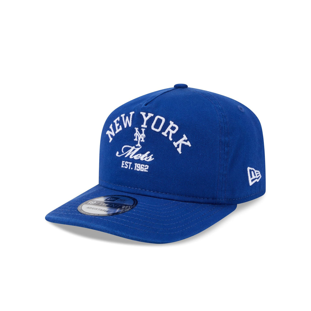 New York Mets Stacked 19TWENTY Adjustable Hat