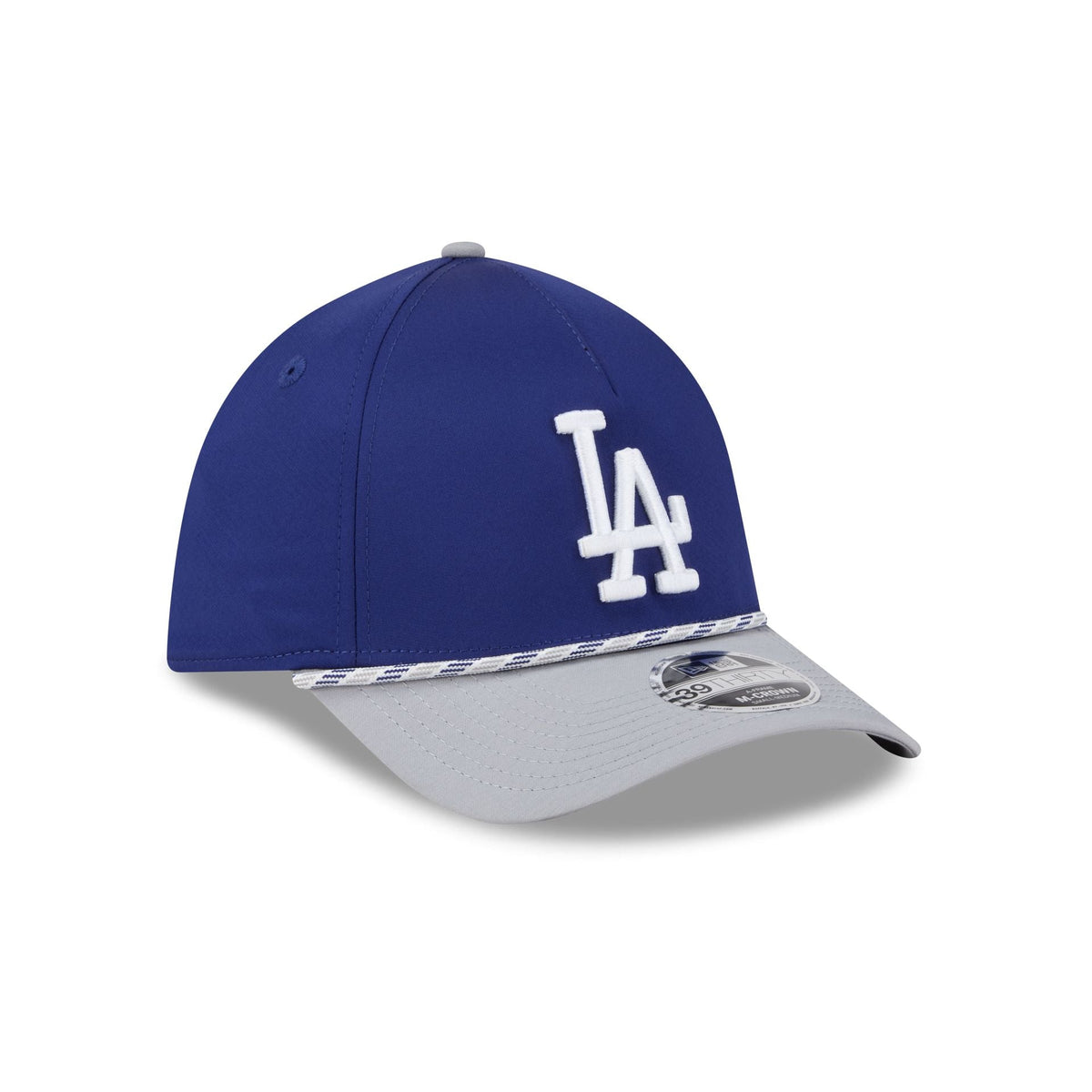 Los Angeles Dodgers Rope 39THIRTY M-Crown A-Frame Stretch Fit Hat