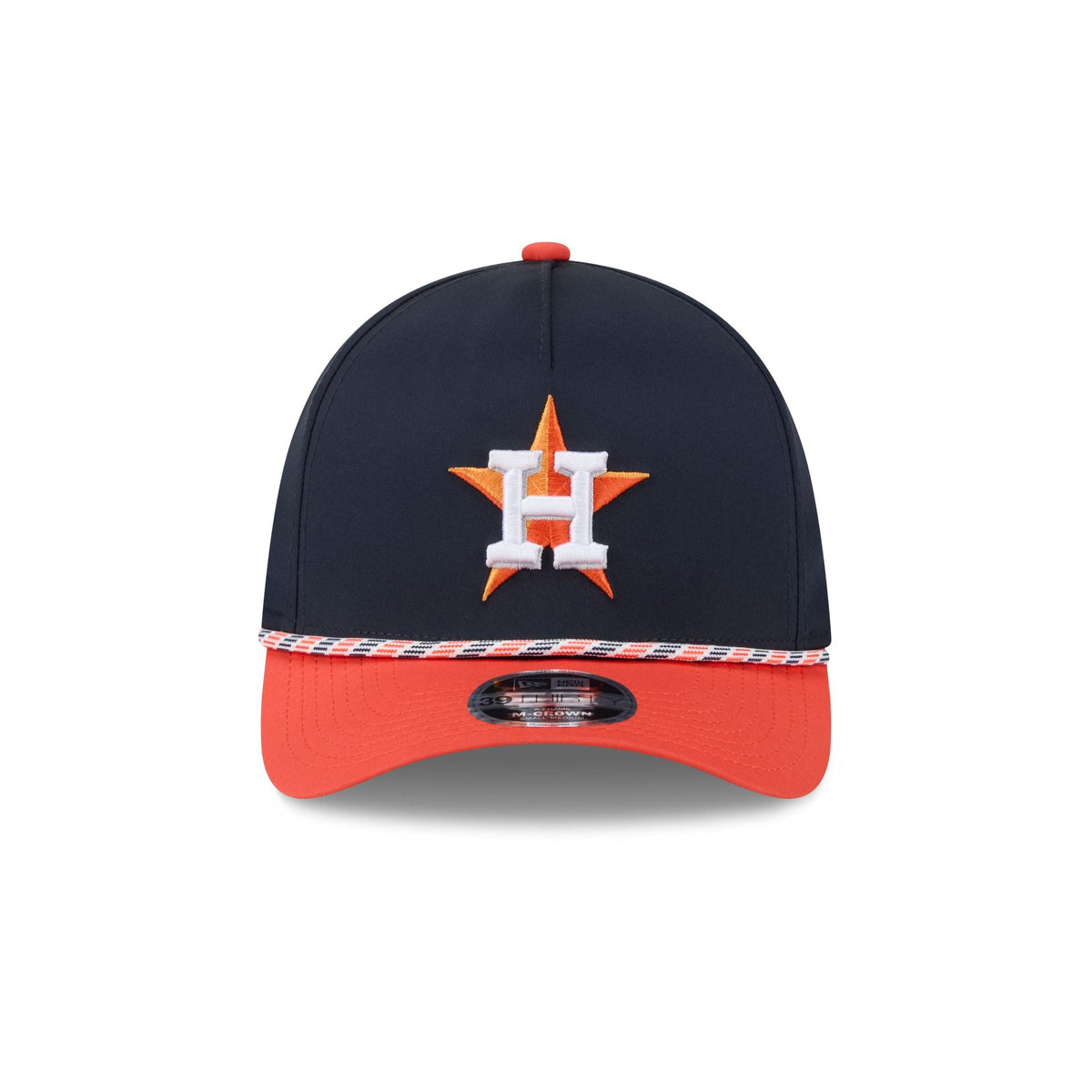 Houston Astros Rope 39THIRTY M-Crown A-Frame Stretch Fit Hat