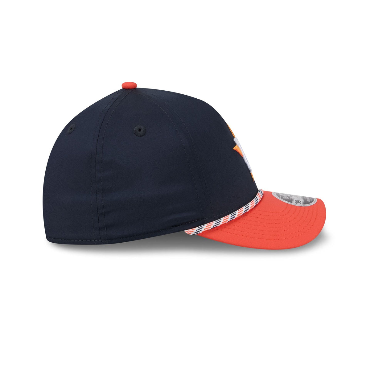 Houston Astros Rope 39THIRTY M-Crown A-Frame Stretch Fit Hat