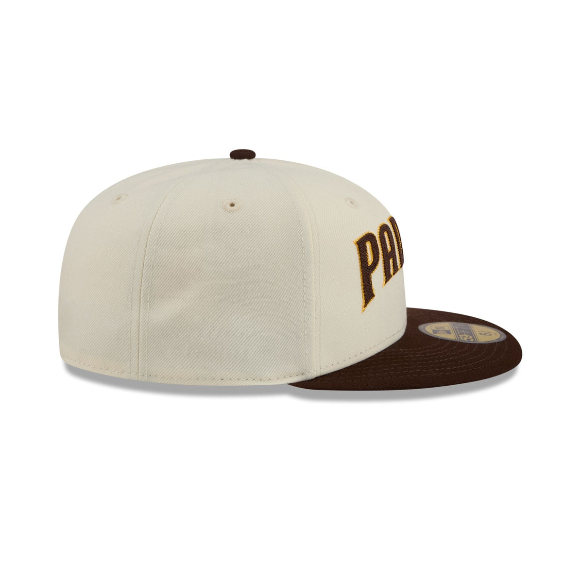 San Diego Padres Two Tone Stitch 59FIFTY Fitted Hat