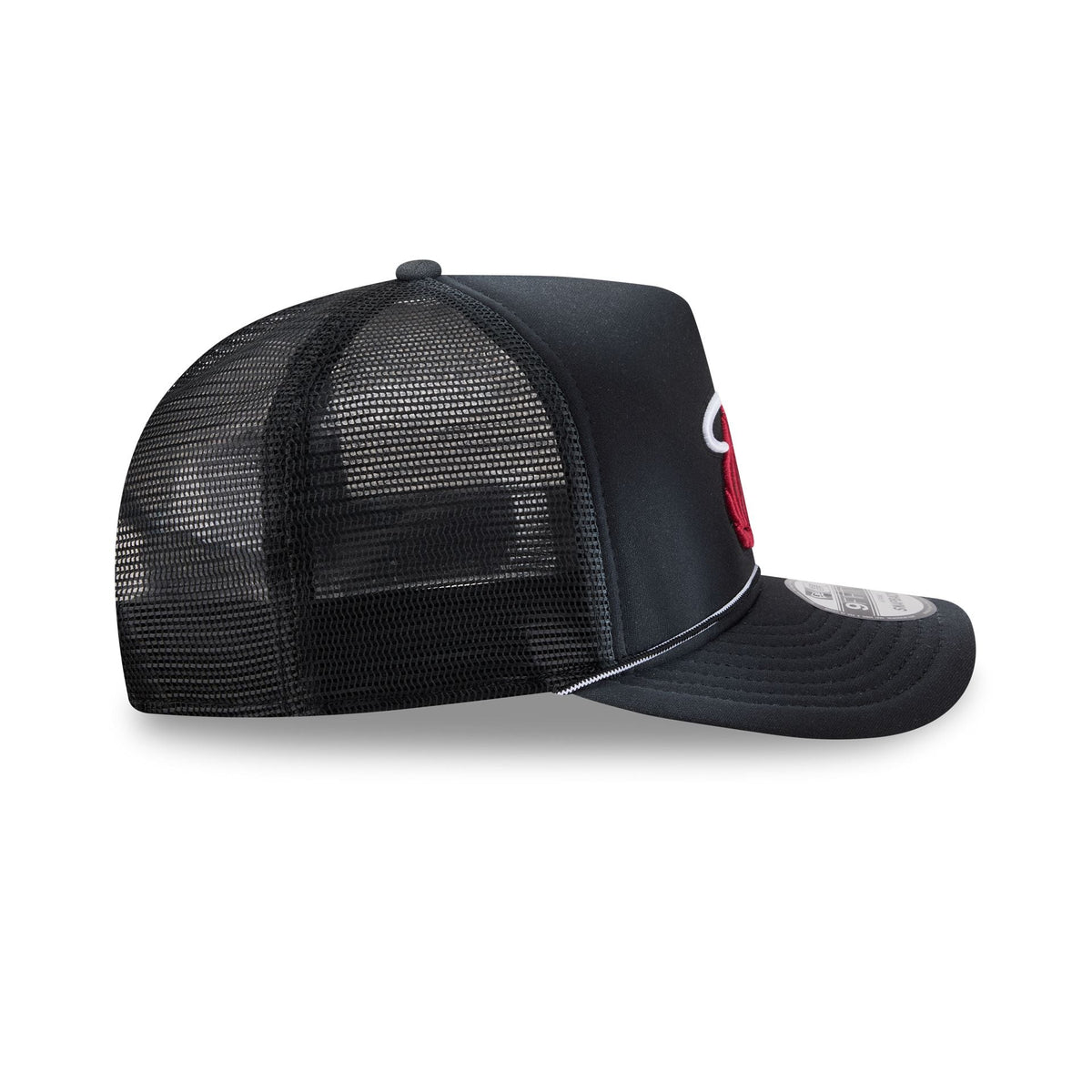 Miami Heat Worn 9FIFTY A-Frame Trucker Hat