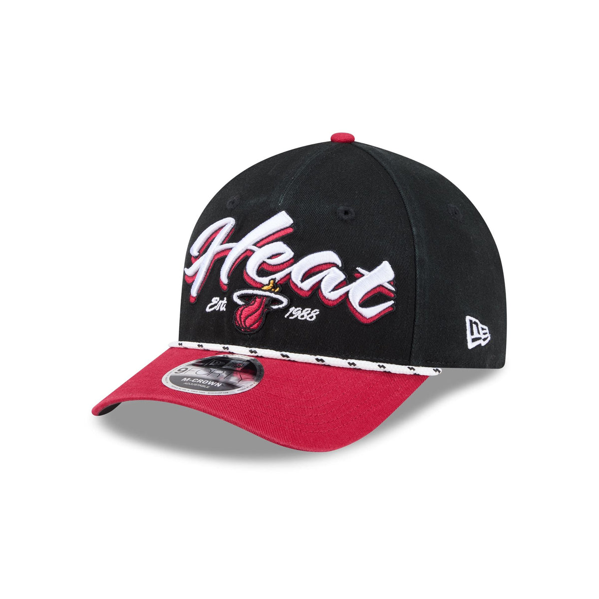 Miami Heat Team Loyal 9FORTY M-Crown Snapback Hat