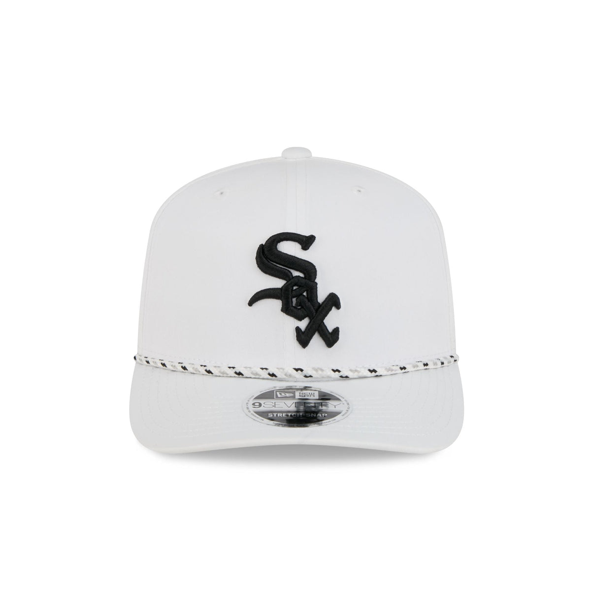 Chicago White Sox Optic White Performance Rope 9SEVENTY Stretch-Snap Hat