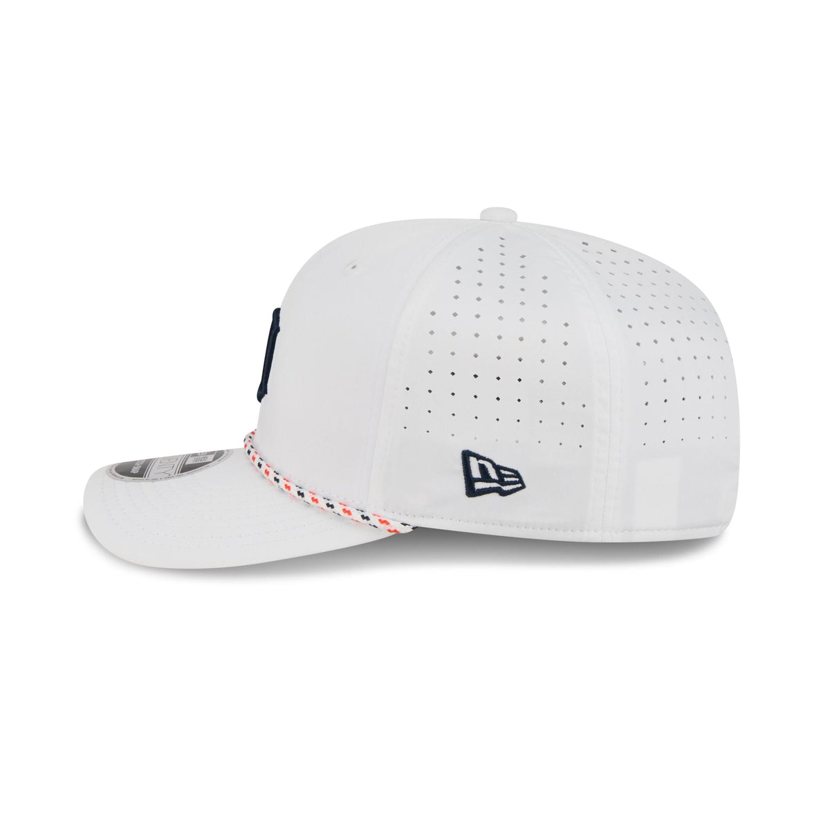 Detroit Tigers Optic White Performance Rope 9SEVENTY Stretch-Snap Hat