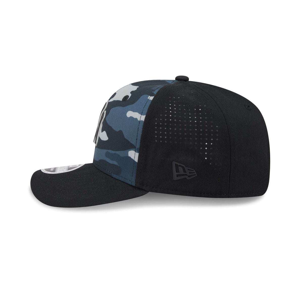 New York Yankees Black Camo Performance 9SEVENTY Stretch-Snap Hat