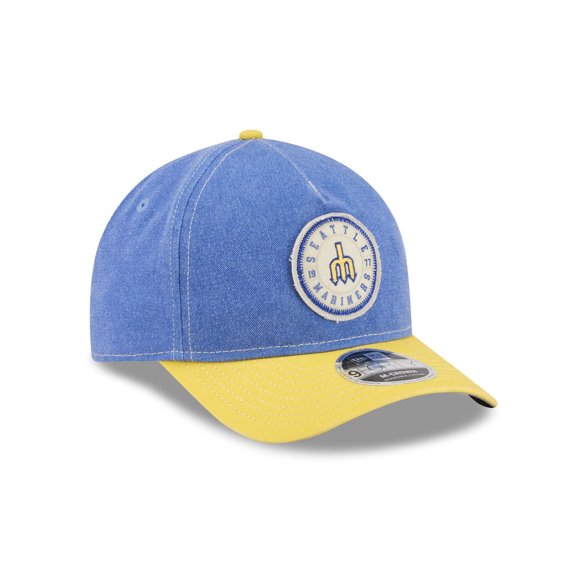 Seattle Mariners Felt 9FORTY M-Crown A-Frame Snapback Hat