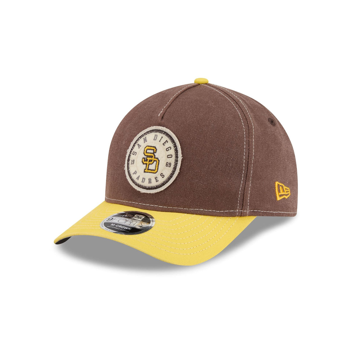 San Diego Padres Felt 9FORTY M-Crown A-Frame Snapback Hat