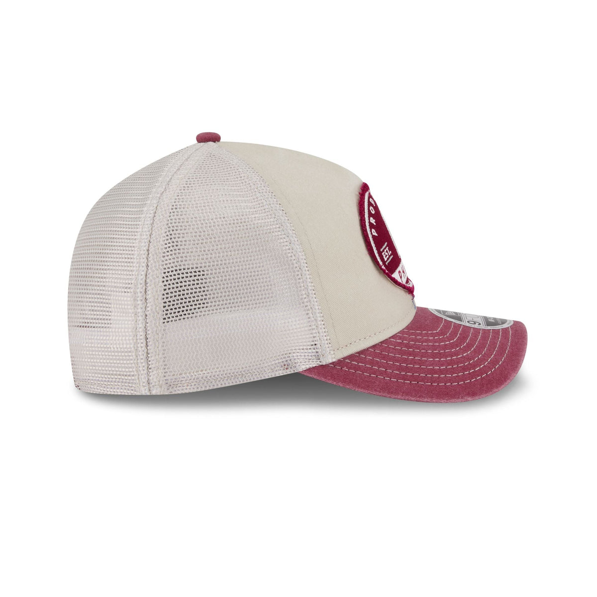 Philadelphia Phillies Frayed 9FORTY M-Crown A-Frame Trucker Hat