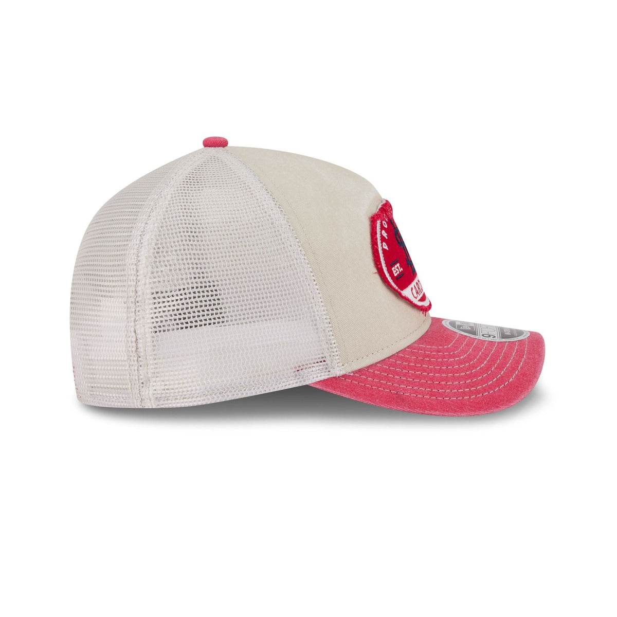 St. Louis Cardinals Frayed 9FORTY M-Crown A-Frame Trucker Hat