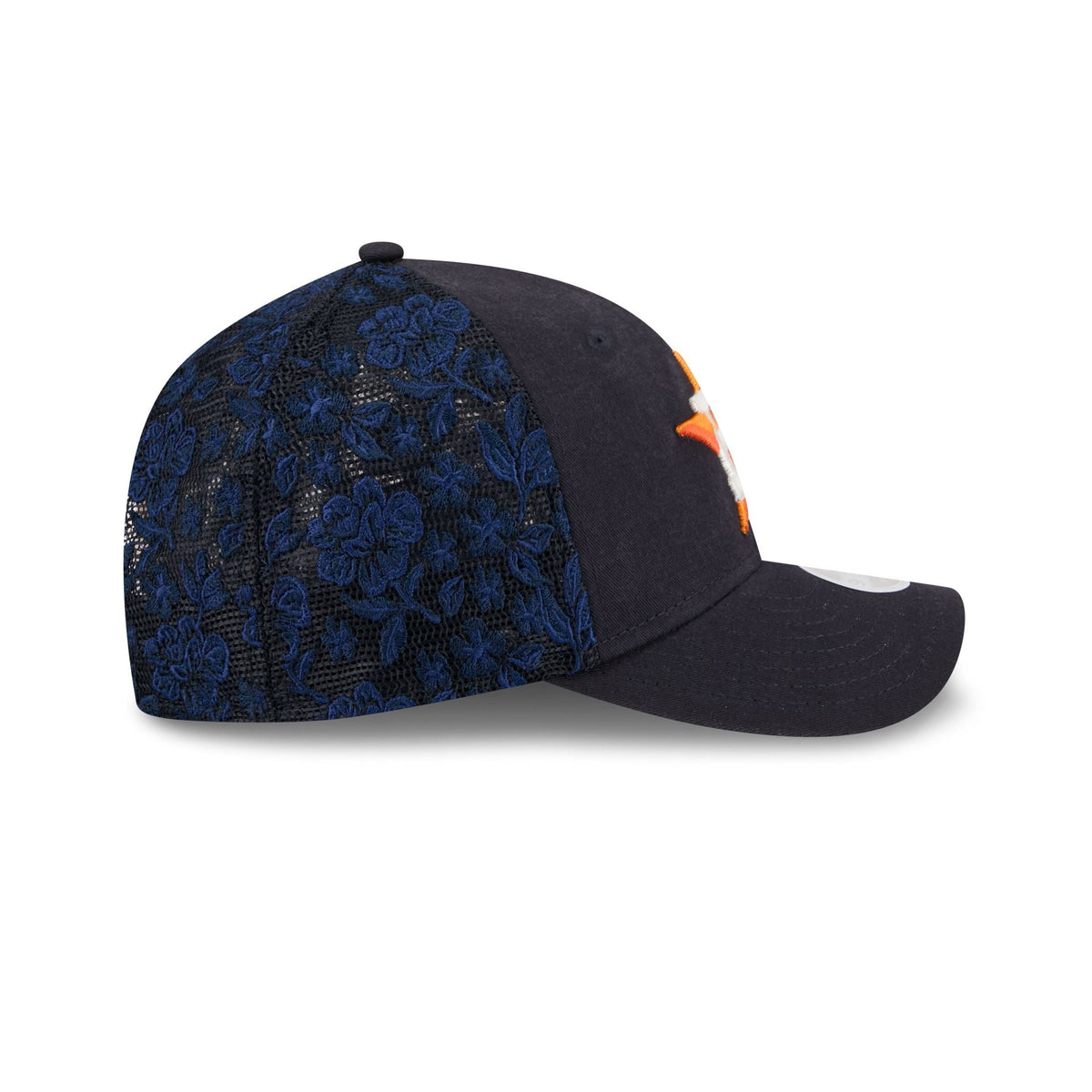Houston Astros Floral Mesh Women's 9FORTY M-Crown Trucker Hat