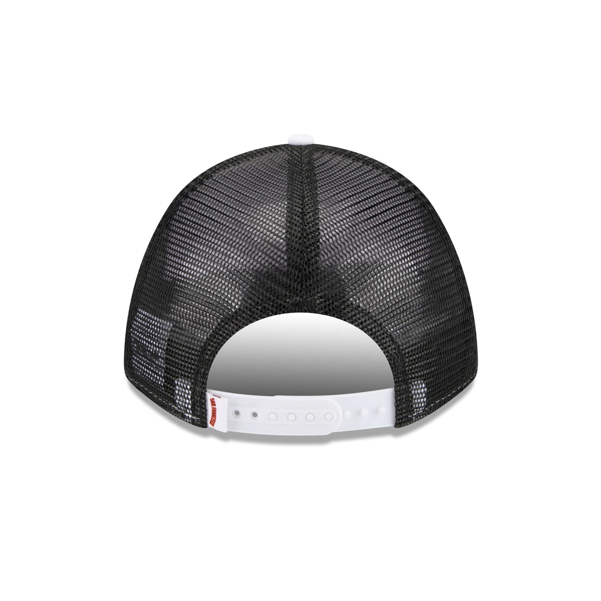 San Francisco Giants Optic White Felt Logo Women's 9FORTY M-Crown A-Frame Trucker Hat