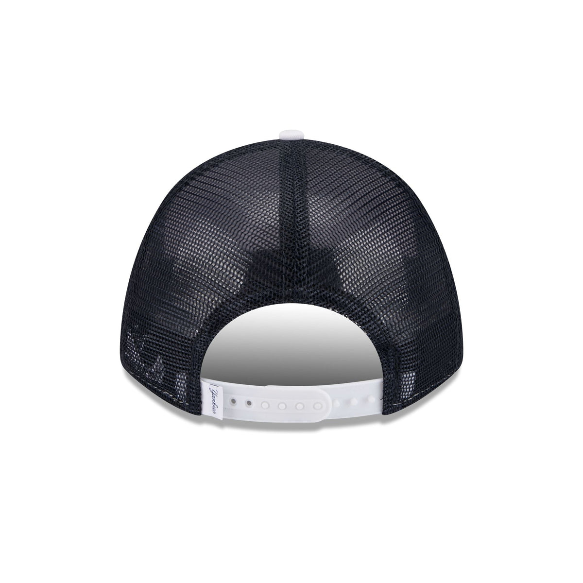 New York Yankees Optic White Felt Logo Women's 9FORTY M-Crown A-Frame Trucker Hat