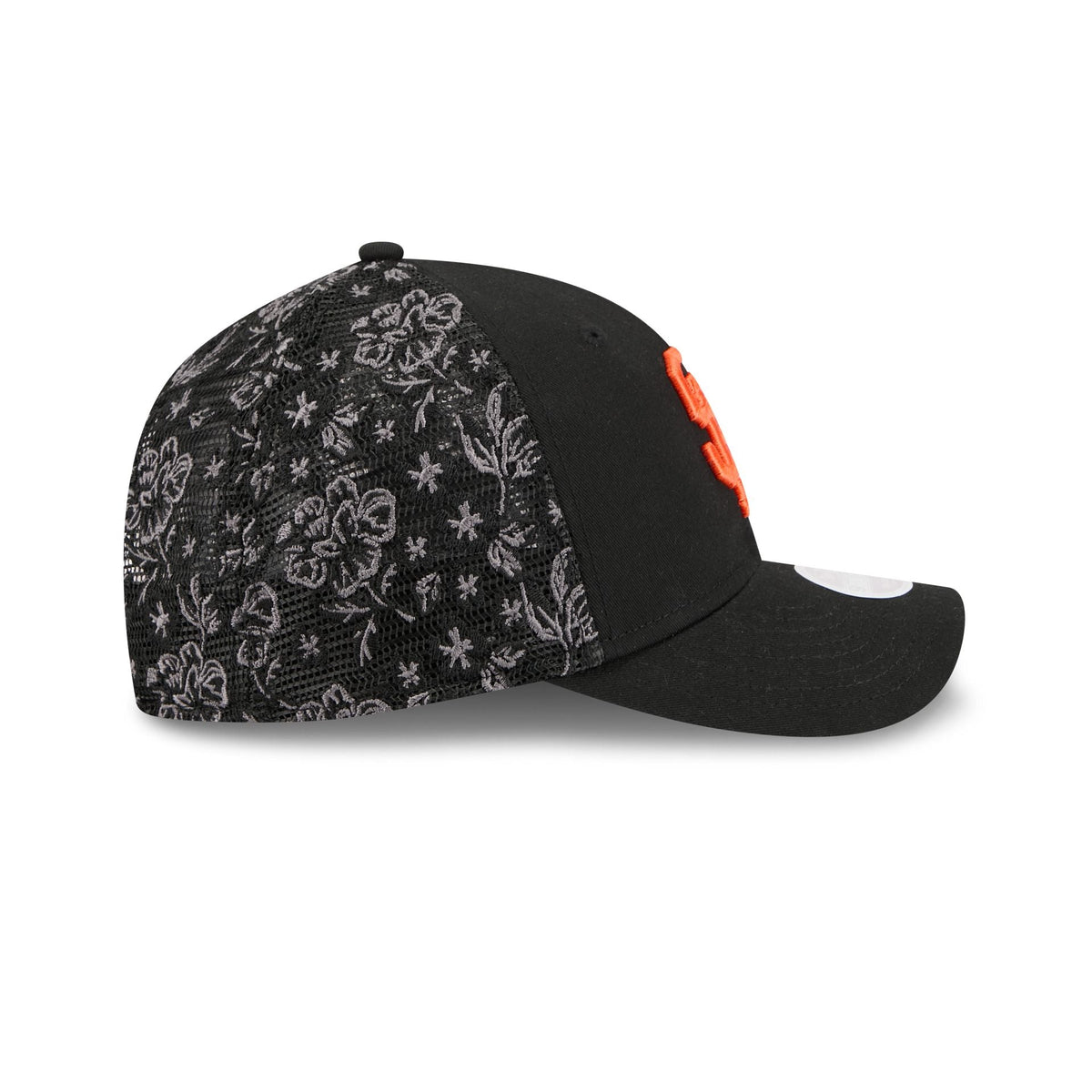 San Francisco Giants Floral Mesh Women's 9FORTY M-Crown Trucker Hat
