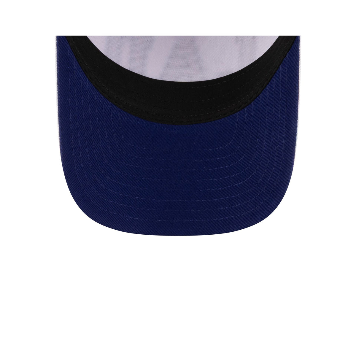 Los Angeles Dodgers Optic White Felt Logo Women's 9FORTY M-Crown A-Frame Trucker Hat