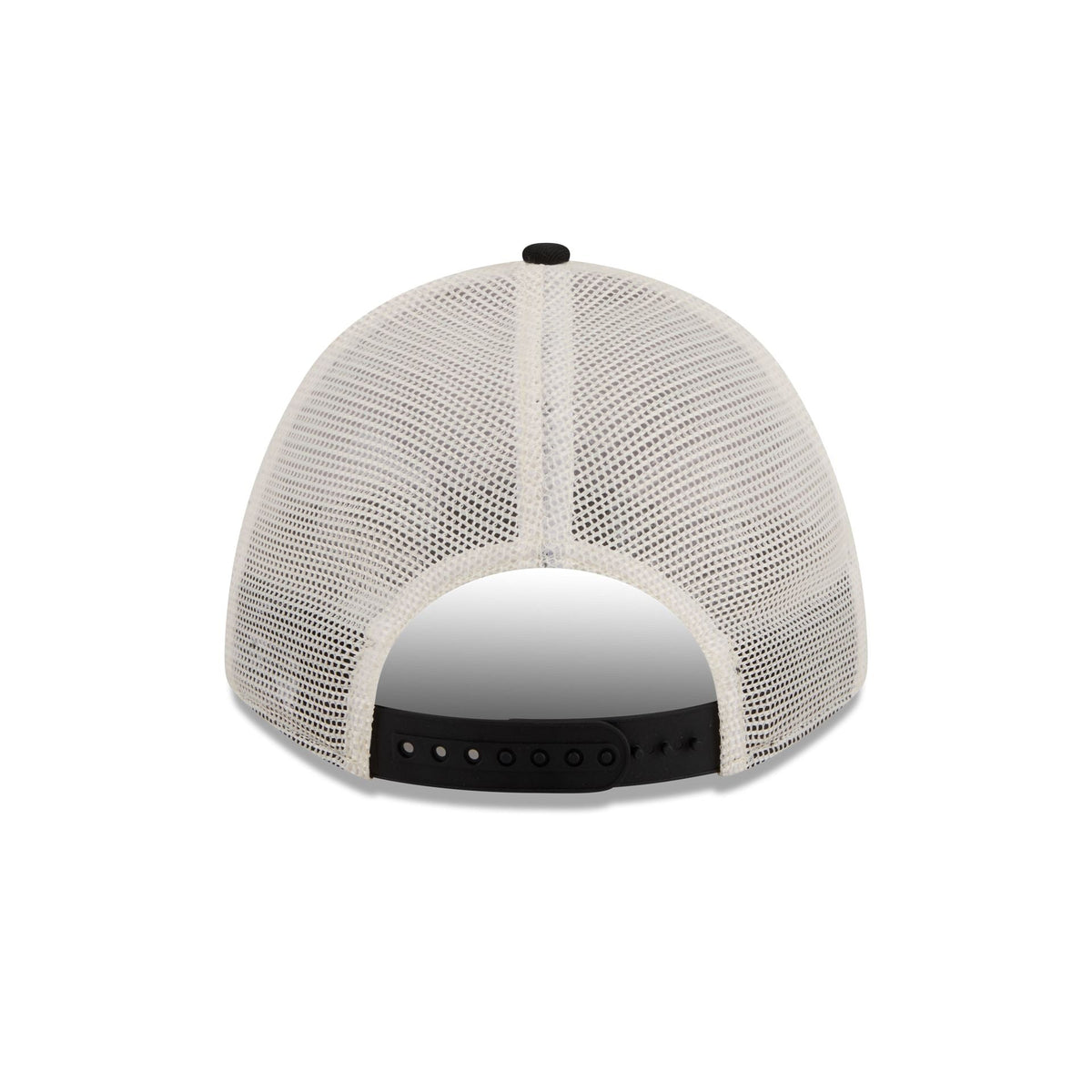 Brooklyn Nets Retro Chrome Women's White 9FORTY M-Crown A-Frame Trucker Hat