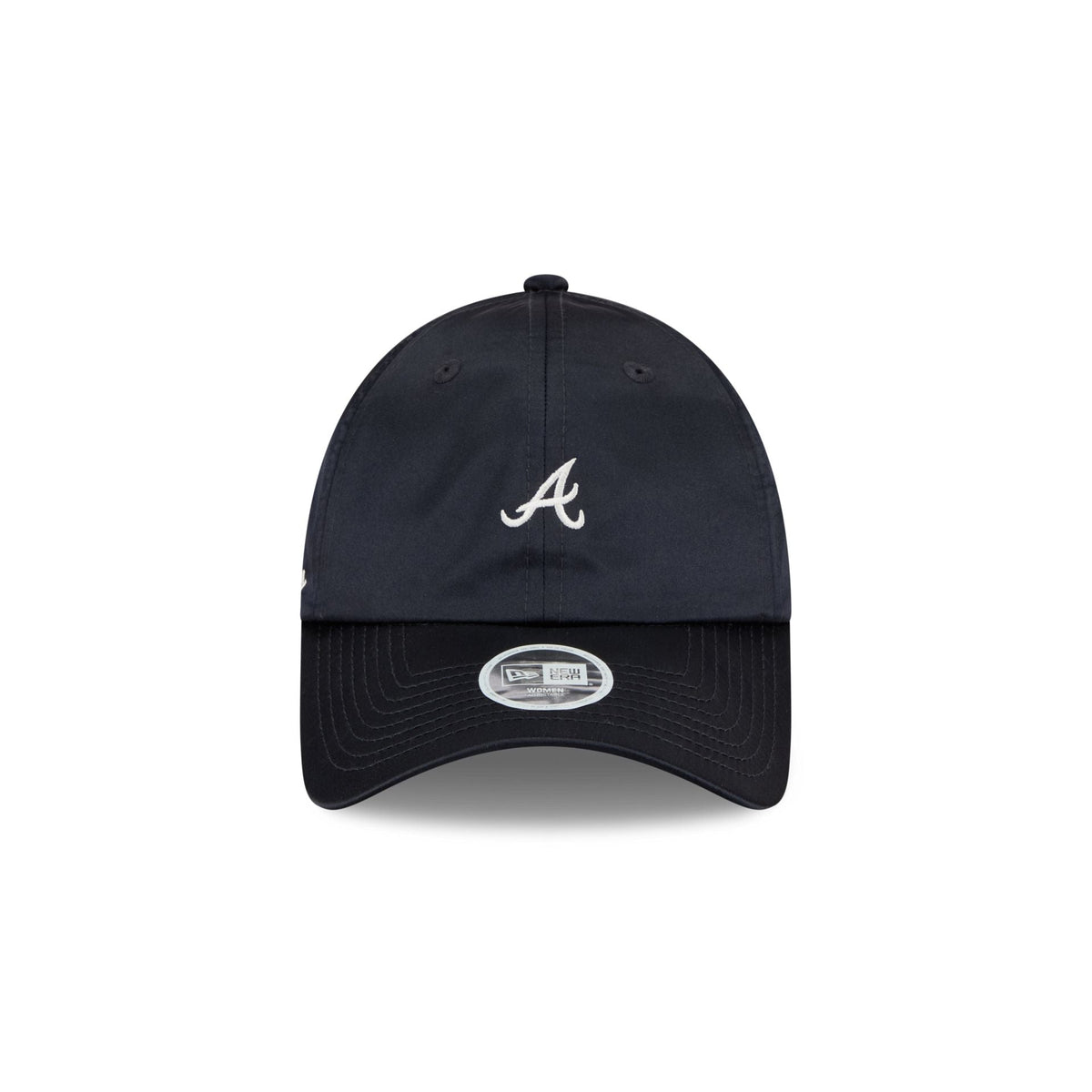 Atlanta Braves Satin Open Back Ponytail Adjustable Hat