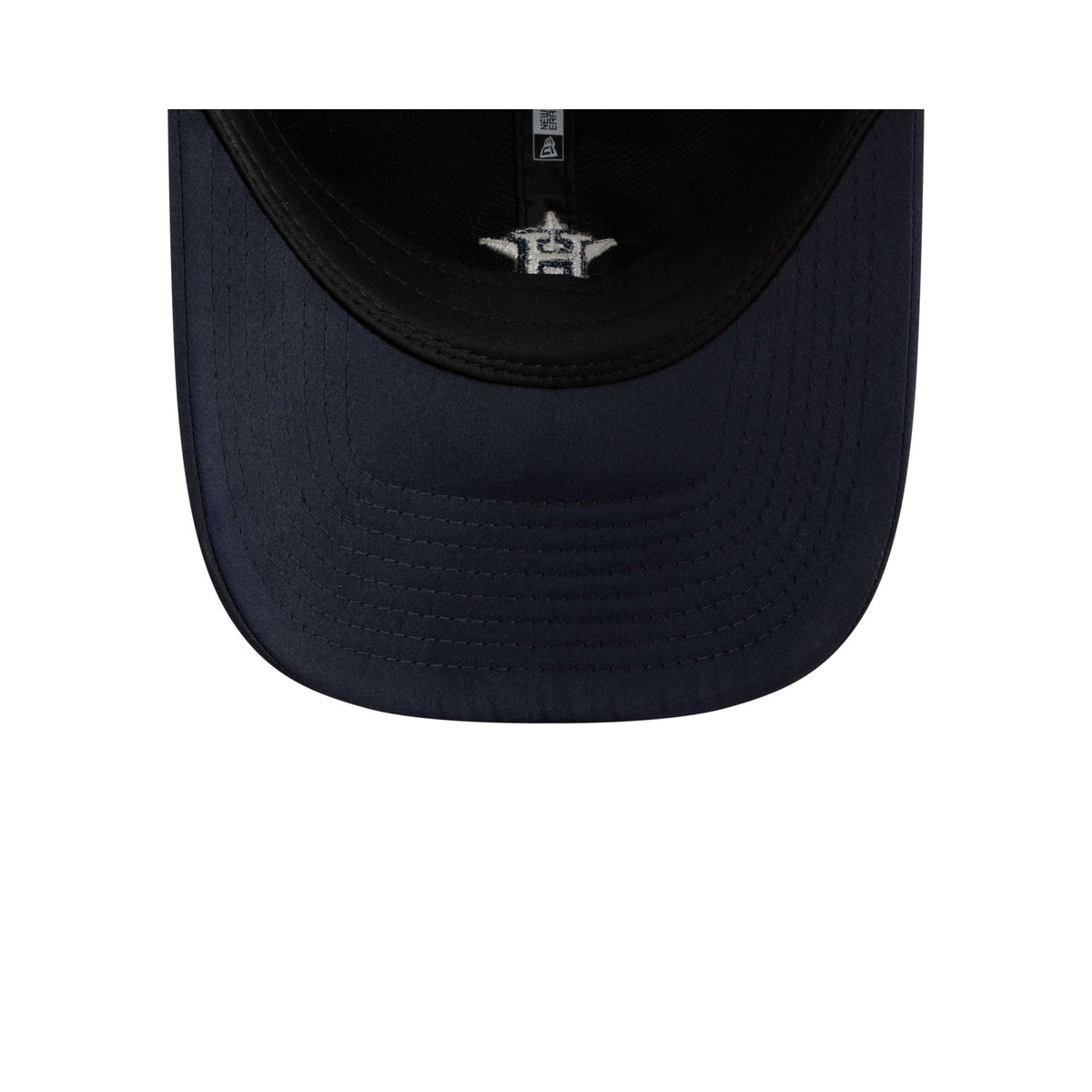 Houston Astros Satin Open Back Ponytail Adjustable Hat