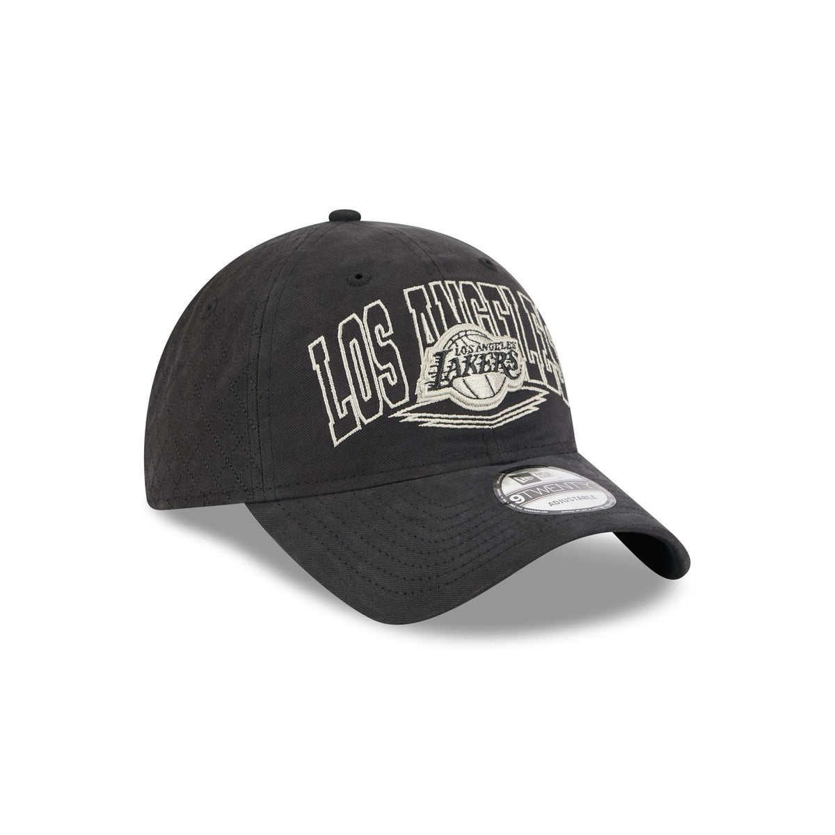 Los Angeles Lakers Quilted Wordmark 9TWENTY Adjustable Hat