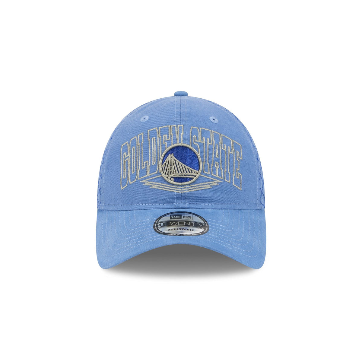 Golden State Warriors Quilted Wordmark 9TWENTY Adjustable Hat
