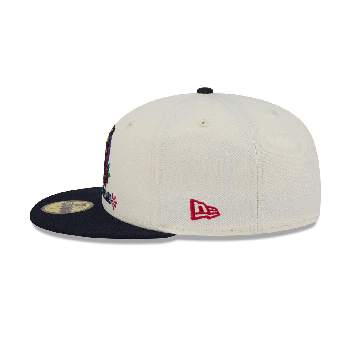 Cleveland Guardians Day of the Dead Sugar Skull Mascot 59FIFTY Fitted Hat