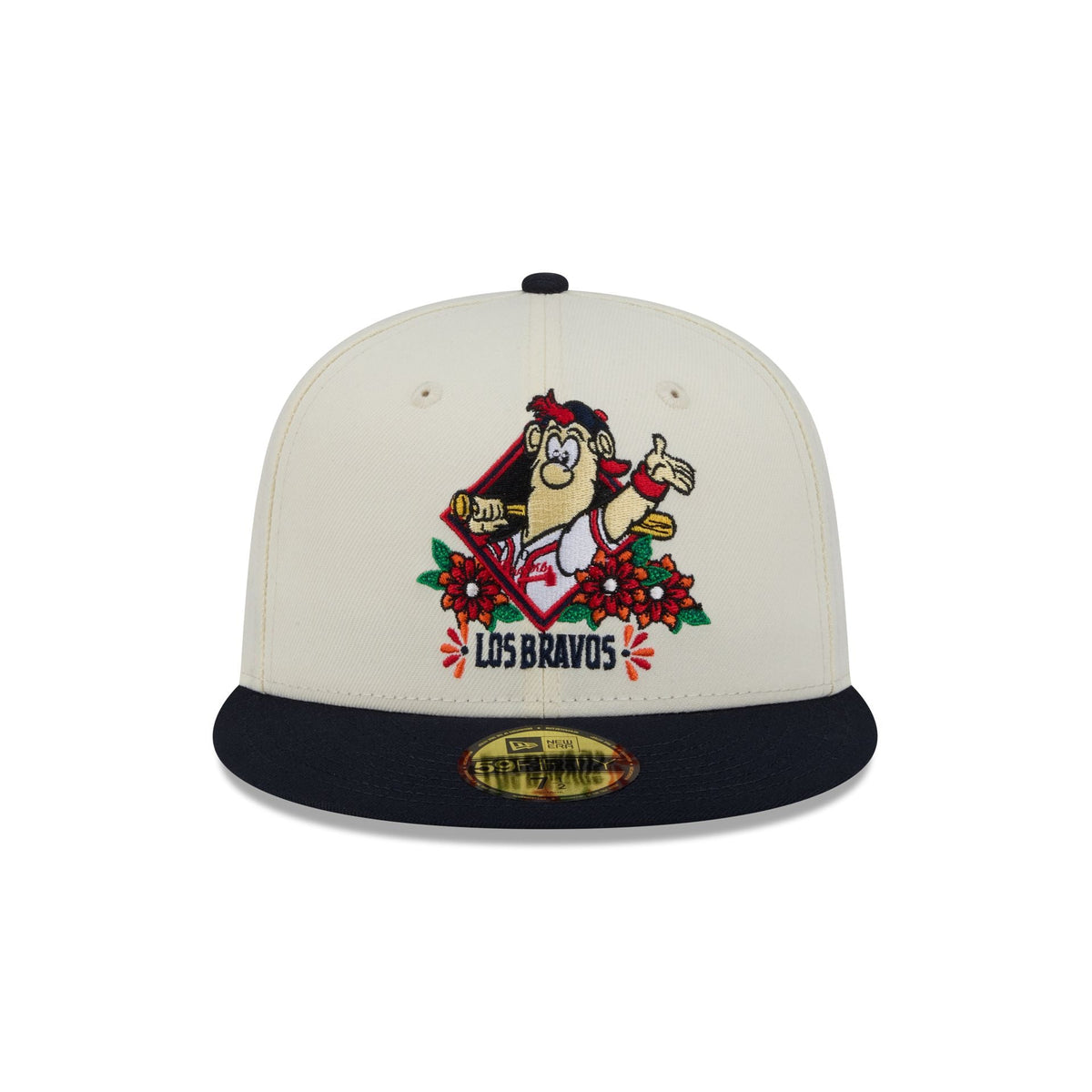 Atlanta Braves Day of the Dead Sugar Skull Mascot 59FIFTY Fitted Hat