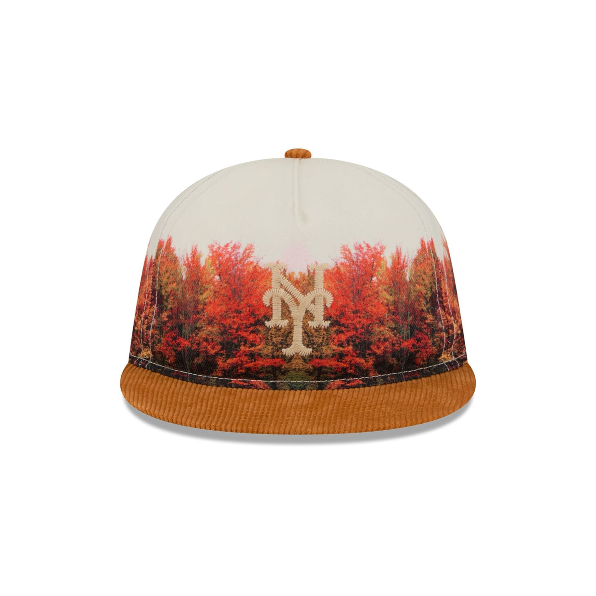 New York Mets Fall Forest Retro Crown 9FIFTY Adjustable Hat