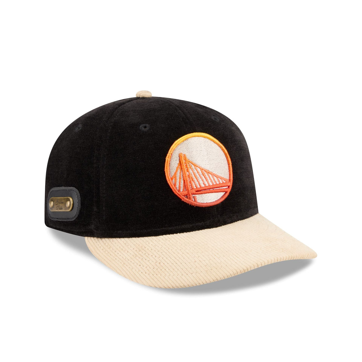 Golden State Warriors Fall Velvet Low Profile 59FIFTY Fitted Hat