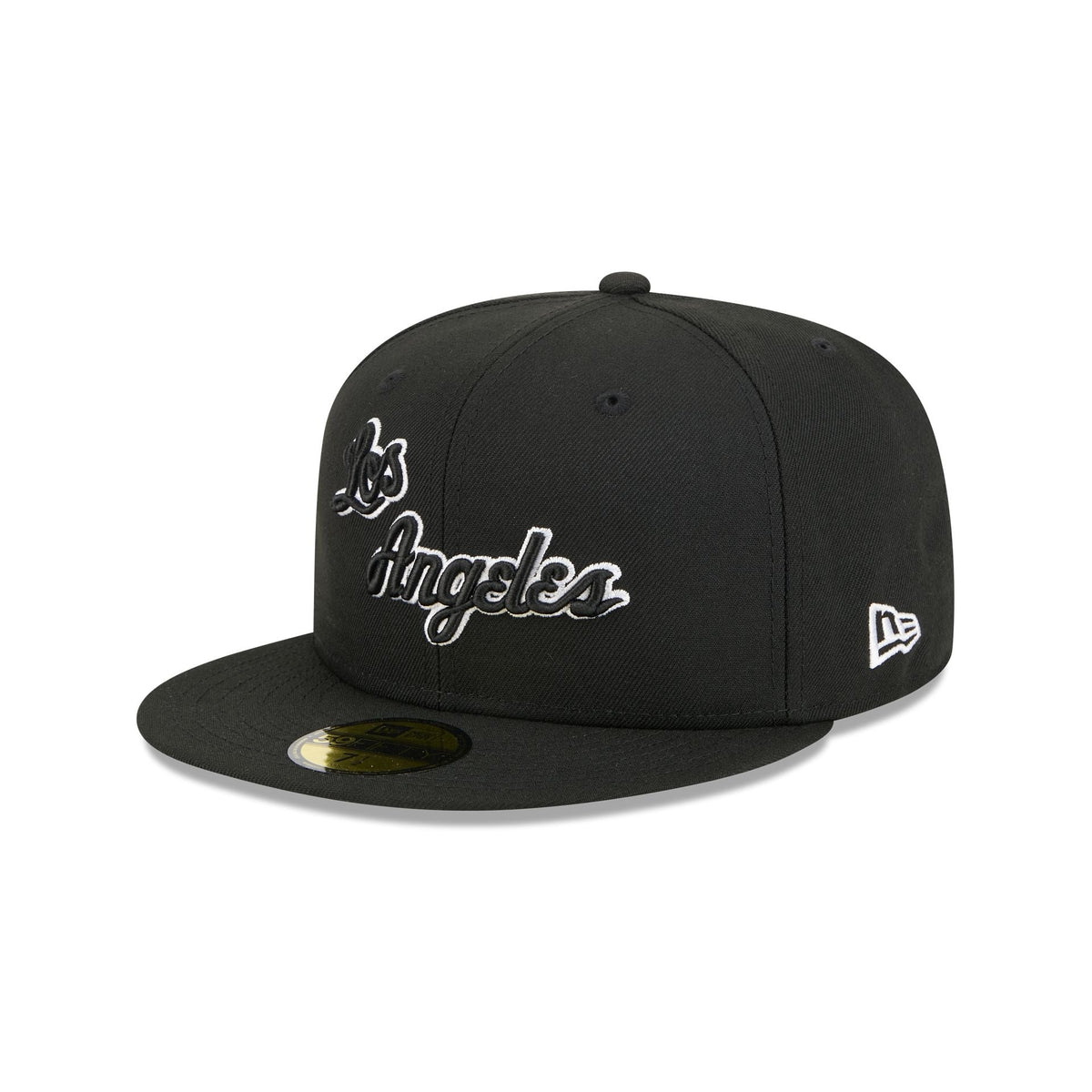 Los Angeles Lakers 1960-1965 Hardwood Classics Black 59FIFTY Fitted Hat