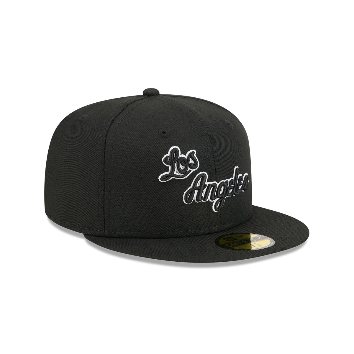 Los Angeles Lakers 1960-1965 Hardwood Classics Black 59FIFTY Fitted Hat
