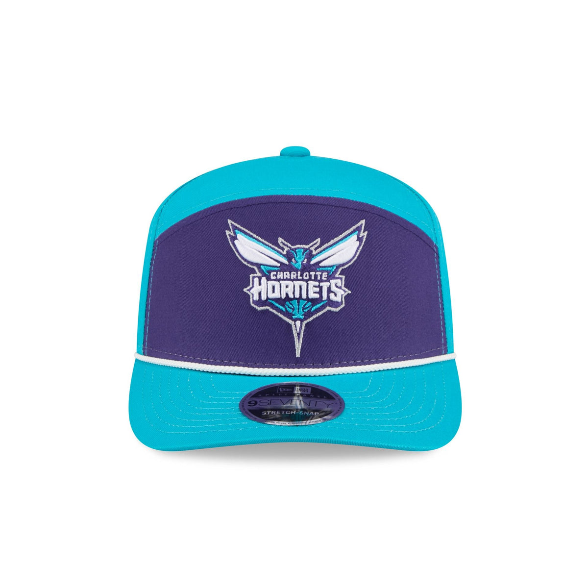 Charlotte Hornets Split Panel 9SEVENTY Stretch-Snap Hat