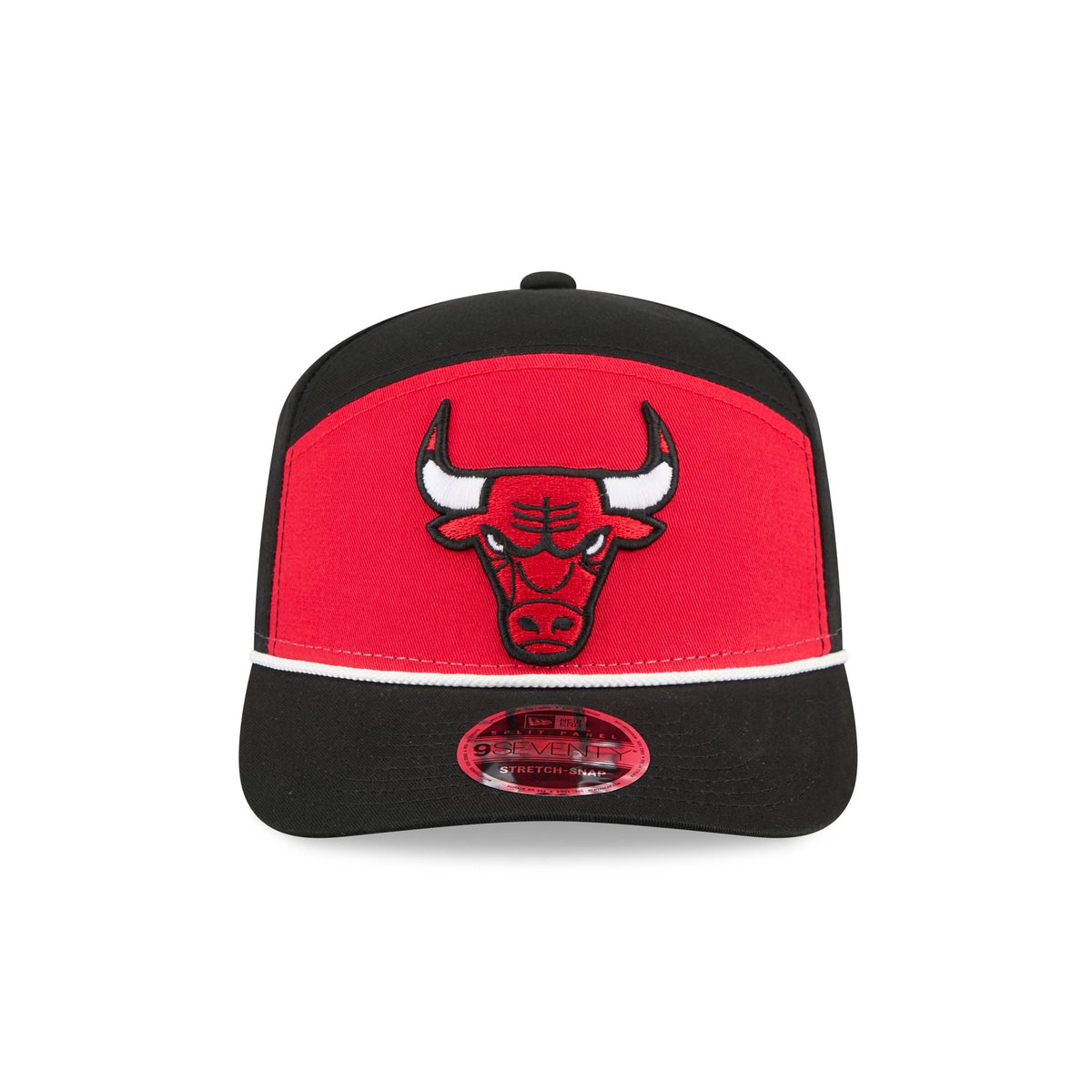 Chicago Bulls Split Panel 9SEVENTY Stretch-Snap Hat