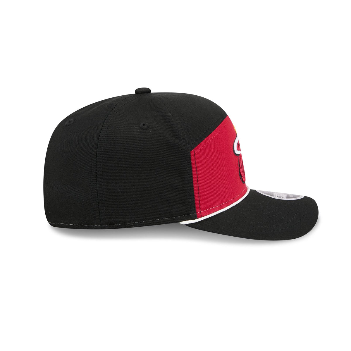 Miami Heat Split Panel 9SEVENTY Stretch-Snap Hat