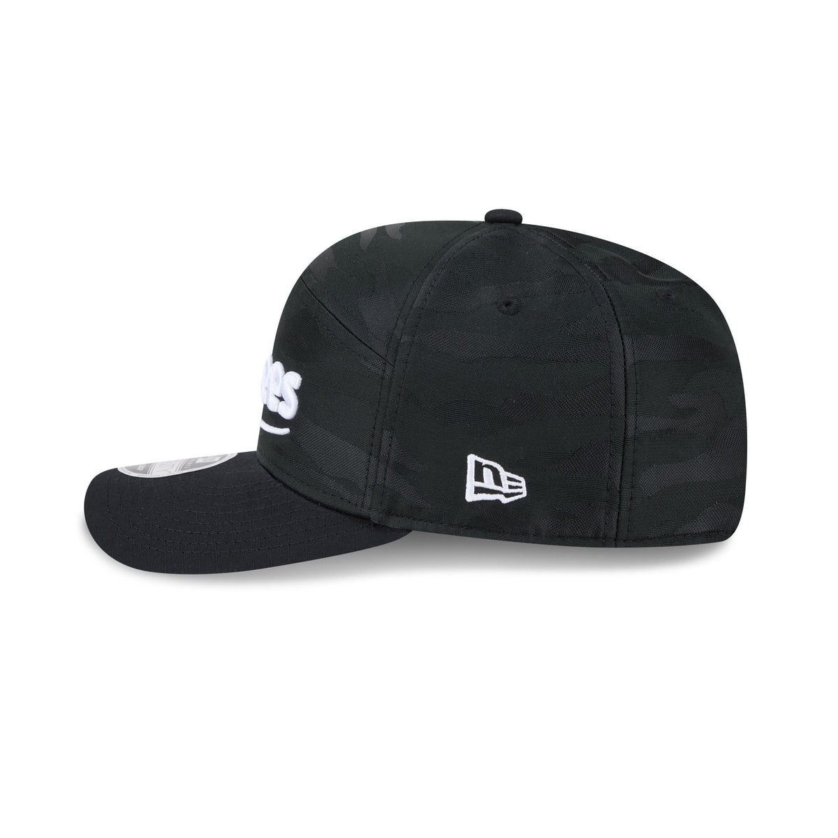 New York Yankees Black Camo Split Panel 9SEVENTY Stretch-Snap Hat