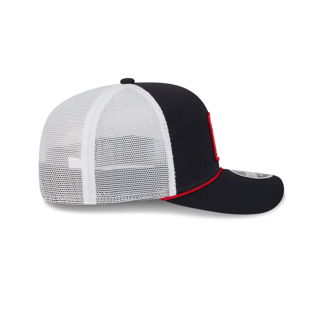 Boston Red Sox Square Patch Split Panel 9SEVENTY Trucker Hat
