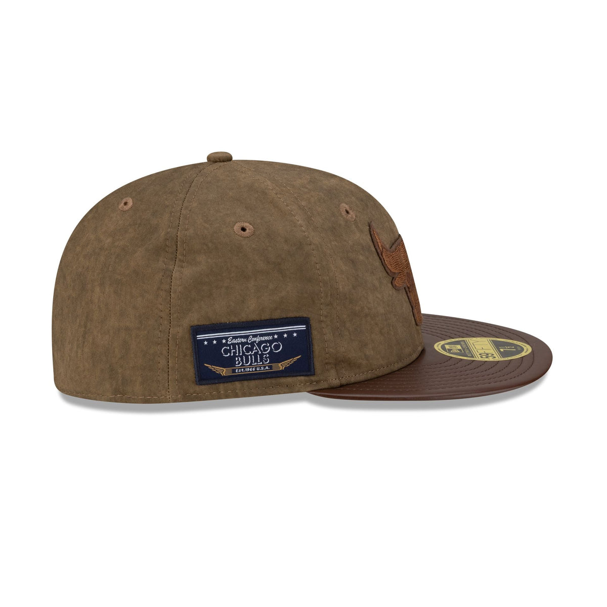 Chicago Bulls Utility Linen Retro Crown 59FIFTY Fitted Hat