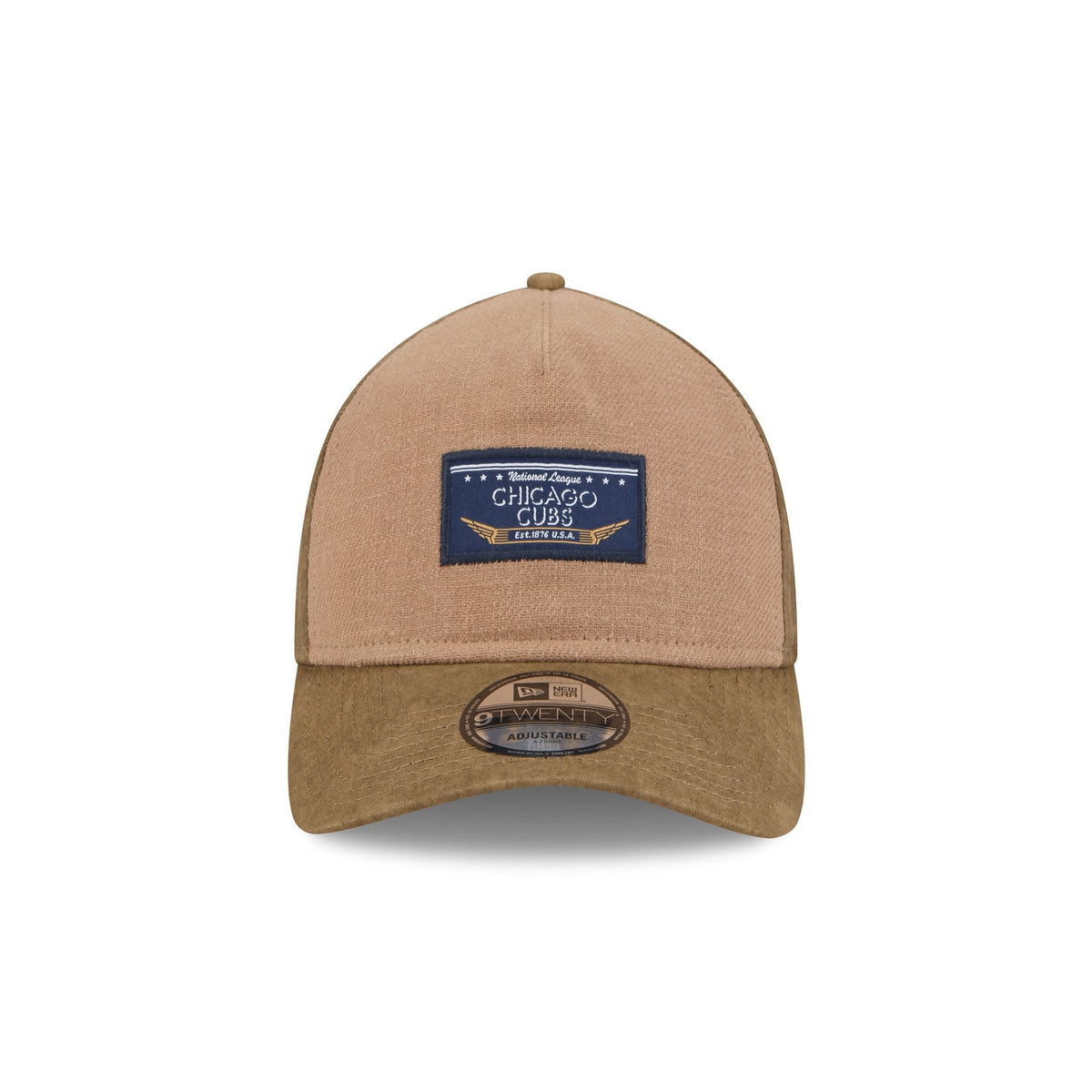 Chicago Cubs Utility Linen 9TWENTY A-Frame Adjustable Hat