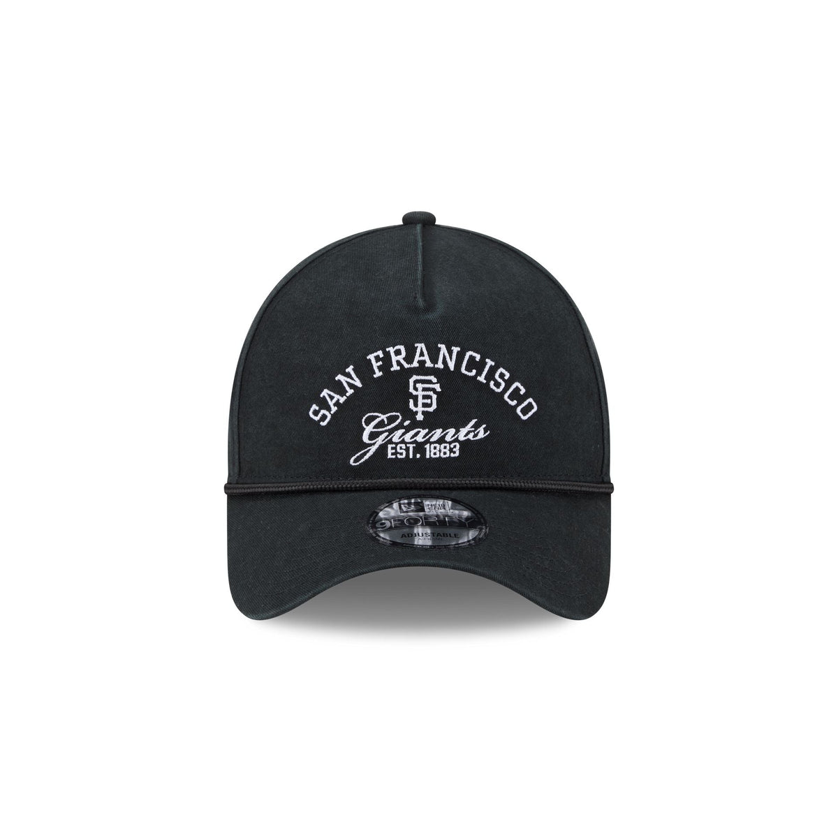 San Francisco Giants Stacked Rope 9FORTY A-Frame Snapback Hat