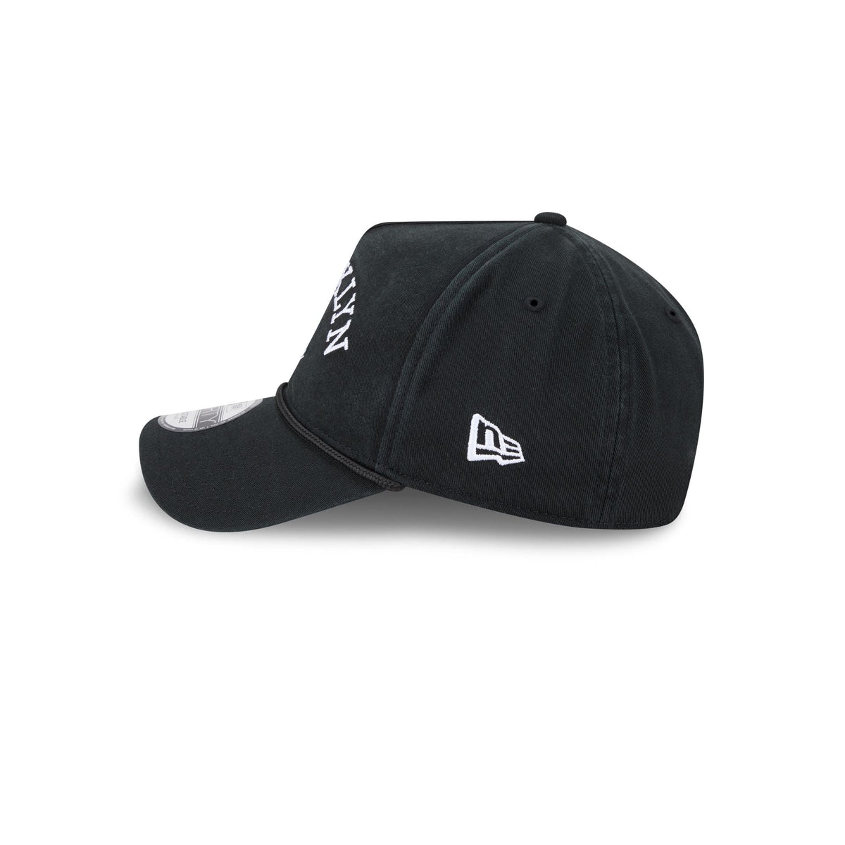 Brooklyn Nets Stacked Rope 9FORTY A-Frame Snapback Hat