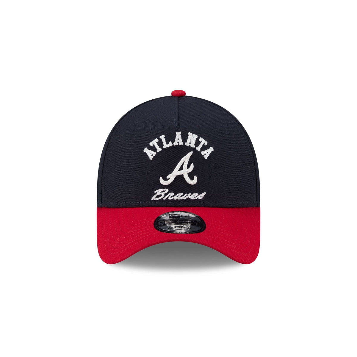Atlanta Braves Arched 9FORTY A-Frame Snapback Hat