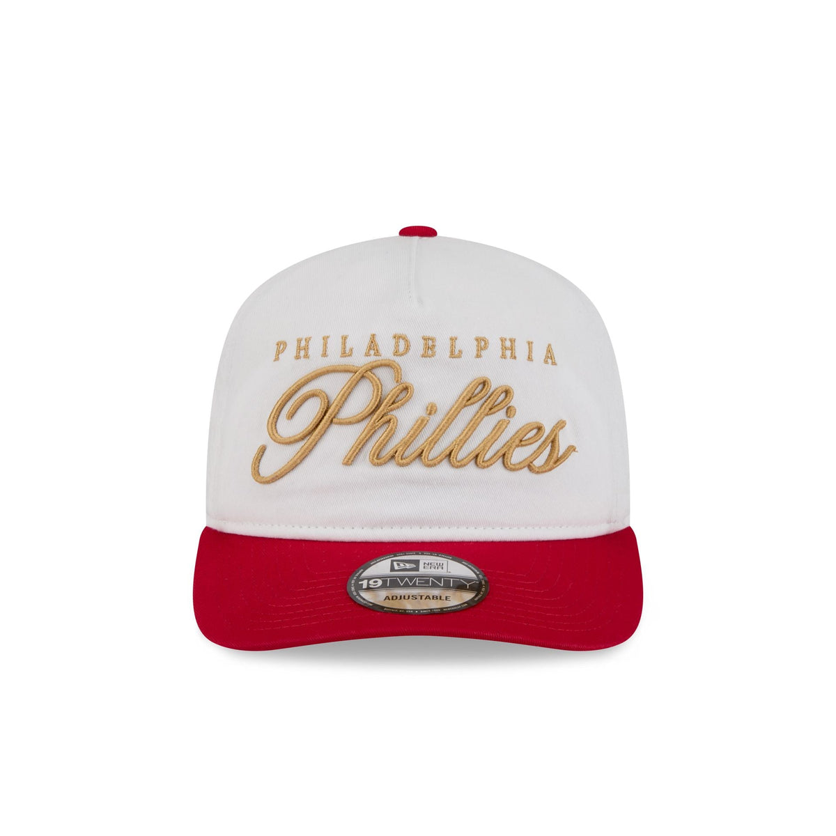 Philadelphia Phillies Gold Scripted 19TWENTY Adjustable Hat